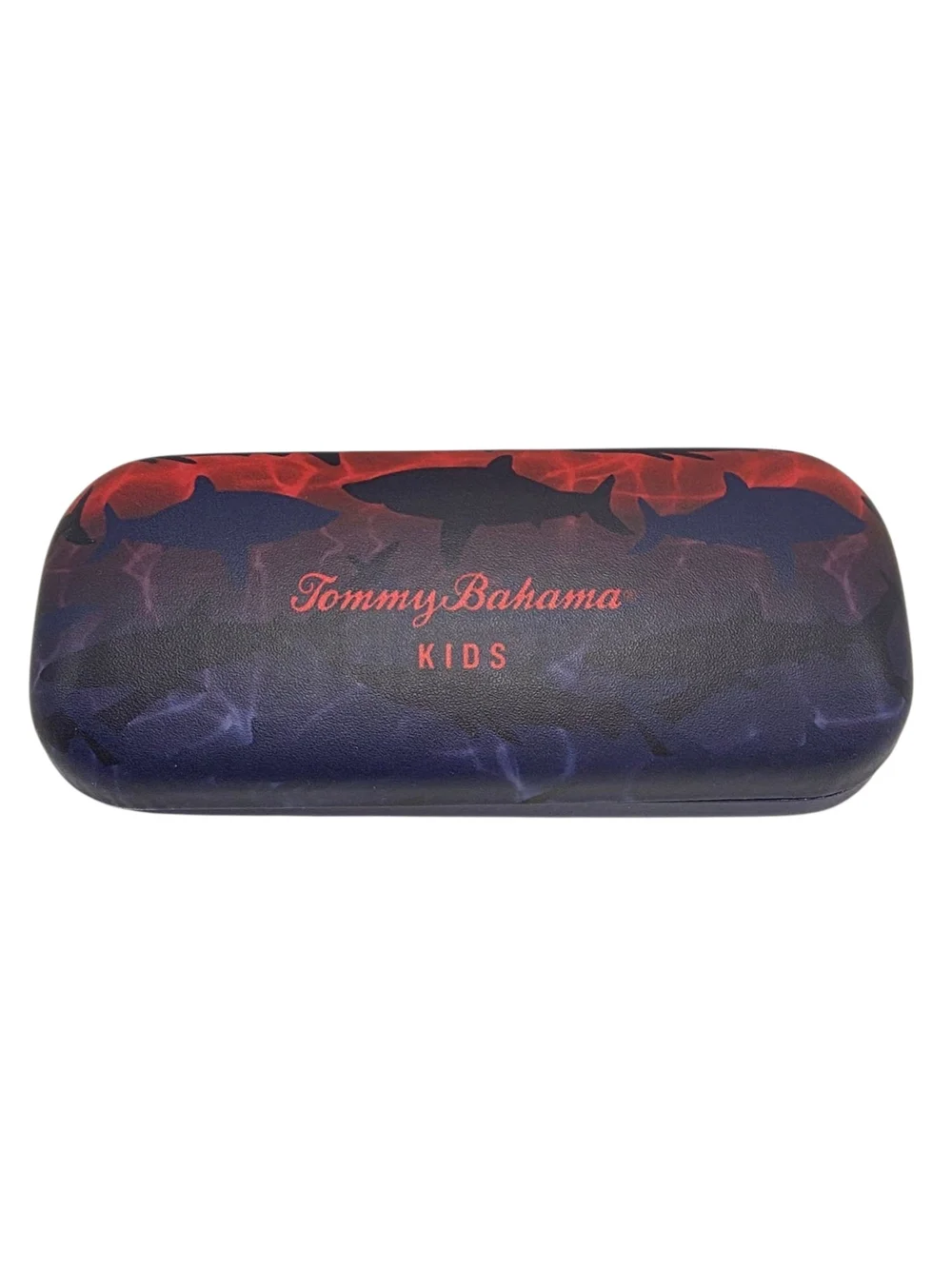 Tommy Bahama Kids Blue Sunglasses with Shark Case
